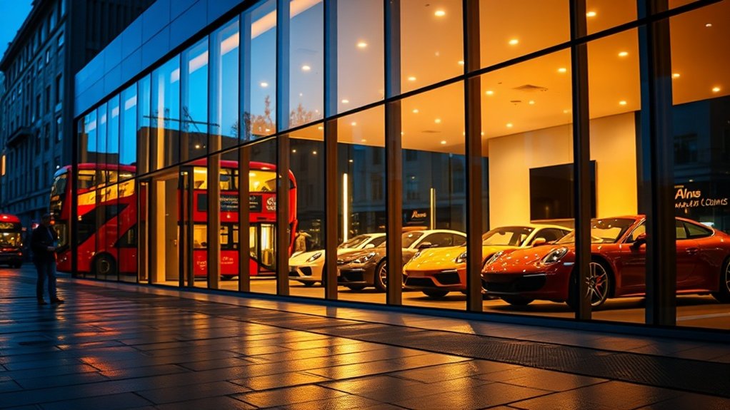 Car Showroom Glazing Notting Hill