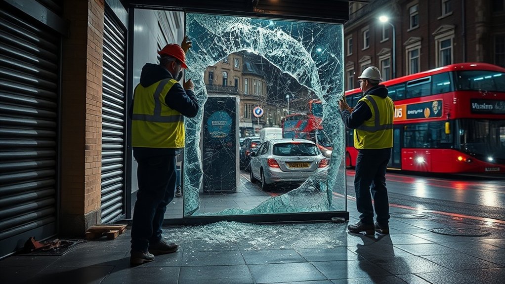 Emergency Shop Front Repair Notting Hill