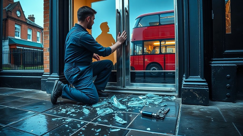 Glass Door Repair Notting Hill