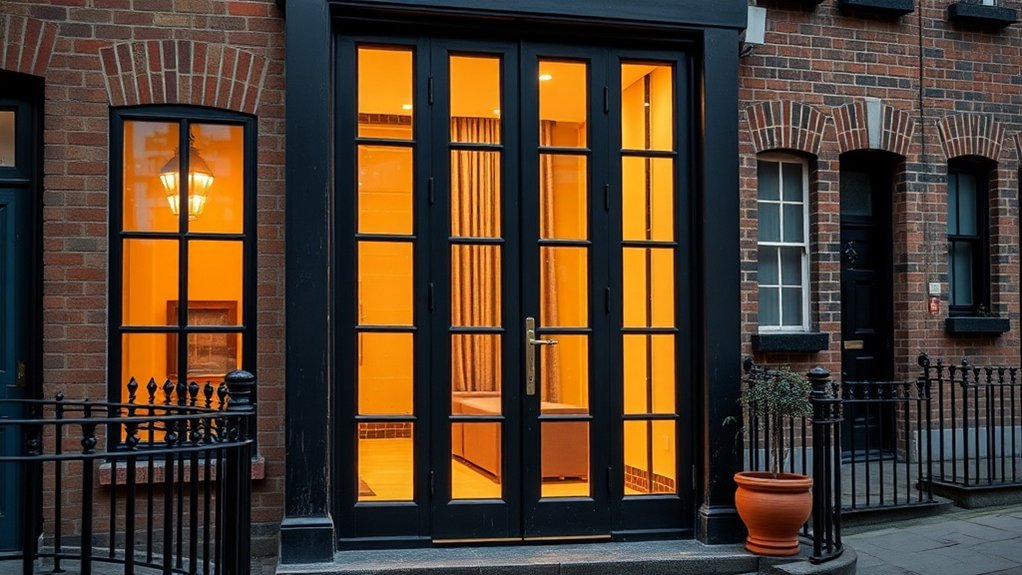 Glass Panel Doors Notting Hill
