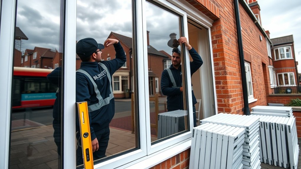 Glazier in Pembridge Villas