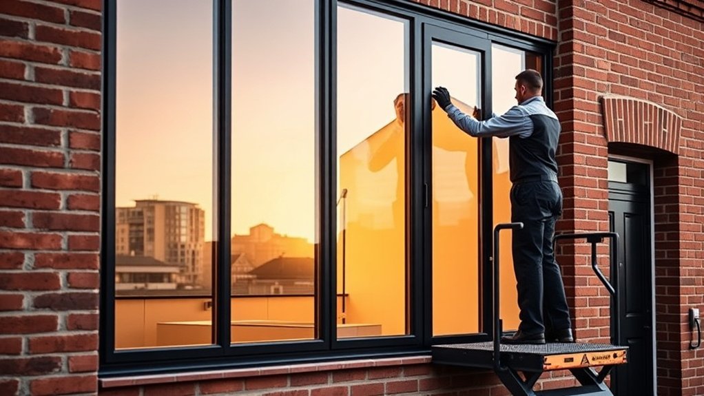 Glazier in Chepstow Villas