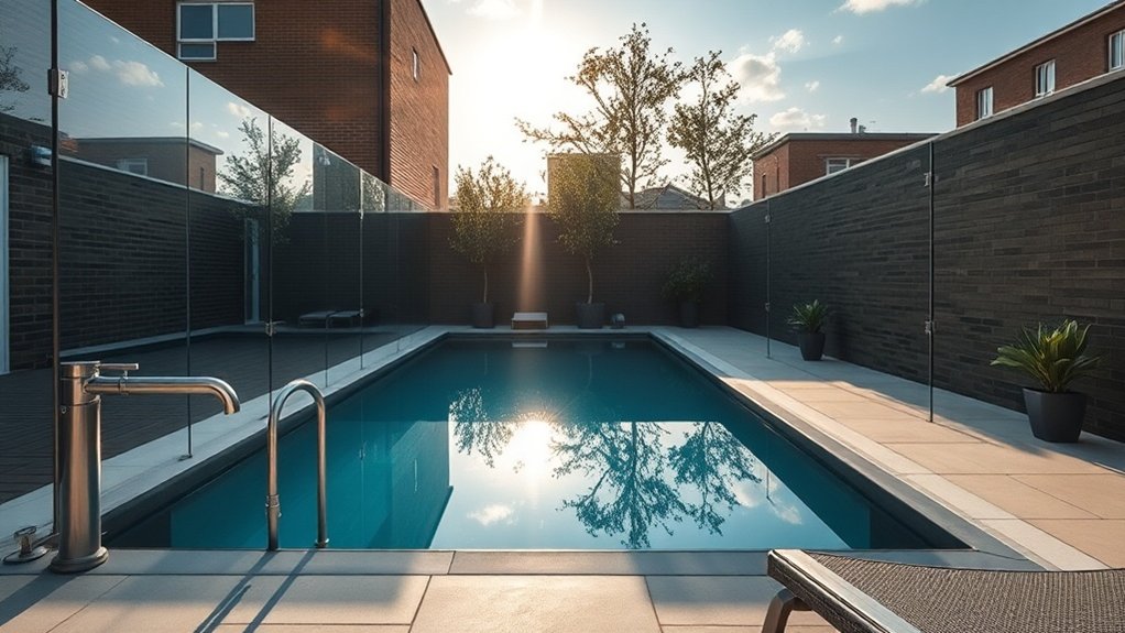 Pool Glass Fencing Notting Hill