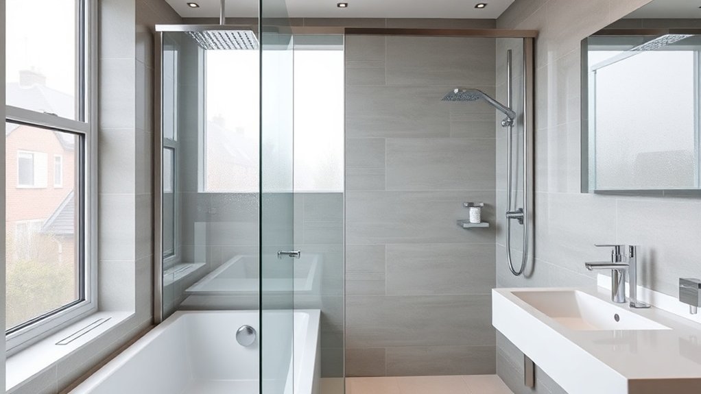 Semi-Frameless Shower Screens Notting Hill