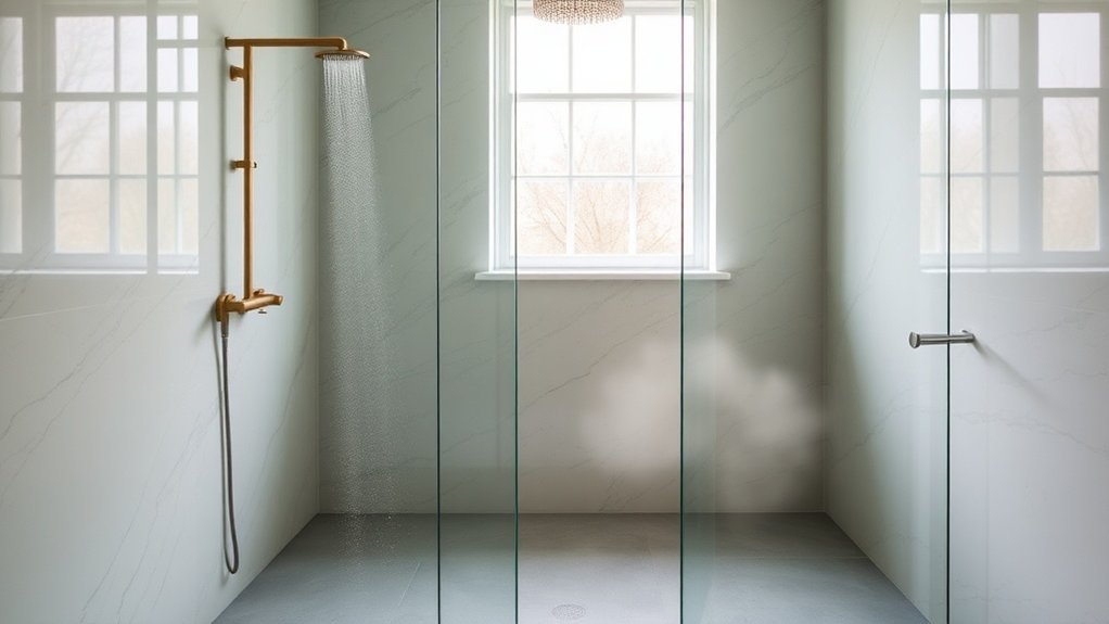 Wet Room Glass Panels Notting Hill